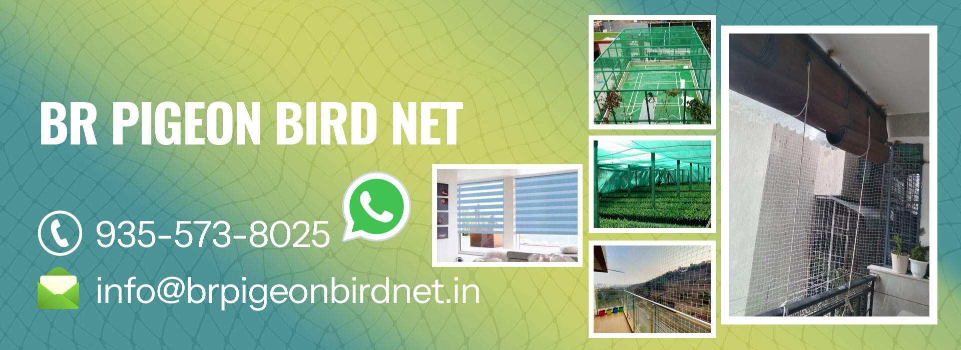 Bamboo Chick And Pigeon Net Blind In Dwarka